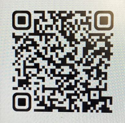 Our QR code for booking online with our website