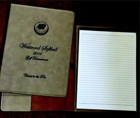 Nice Imitation Leather padfolio with no minimum