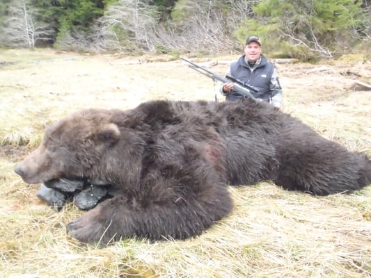 Alaska bear hunting trip.