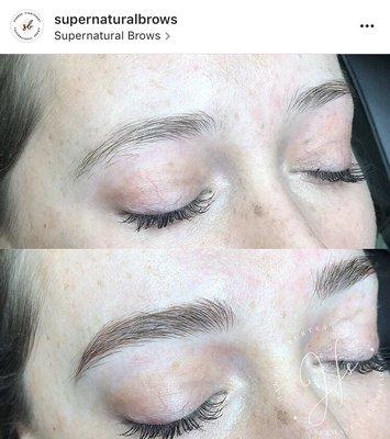 I was looking for my same brow shape but with more hair strokes to make my natural brows appear more darker!