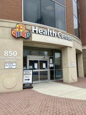 CHKD Health Center South Campus location is situated on the waterfront 1/2 a mile from PETA