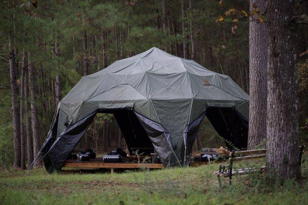 Yoga Dome Exterior