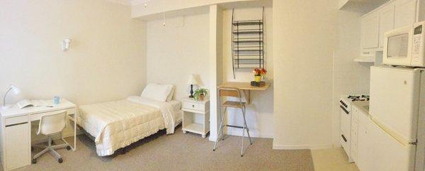 We offer furnished studio rentals and more