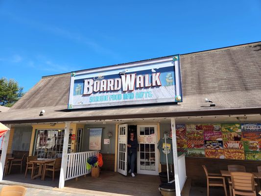 The Board Walk in Mystic, CT