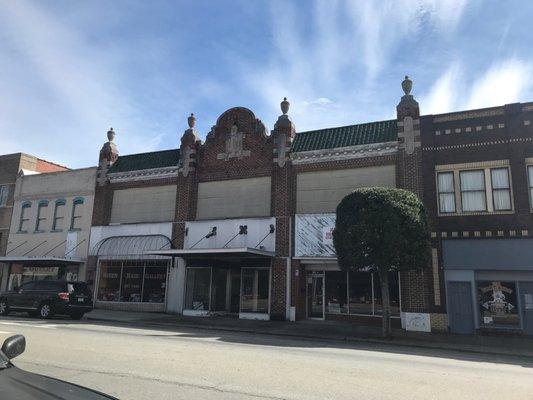 Some cool architecture on this historic street