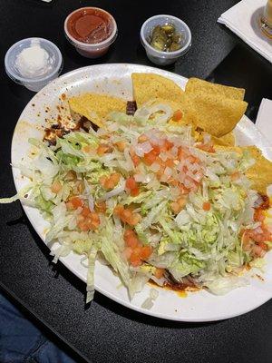 Wet Burrito with chicken