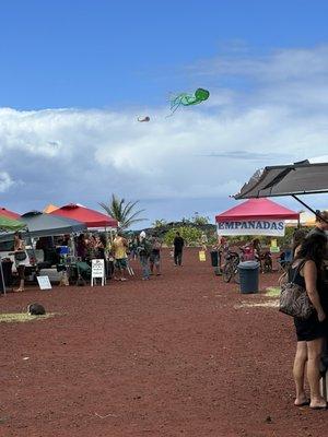 Beautiful weather for kites.