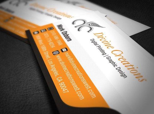 Business Cards  14 pt. Paper Stock Matte or Glossy