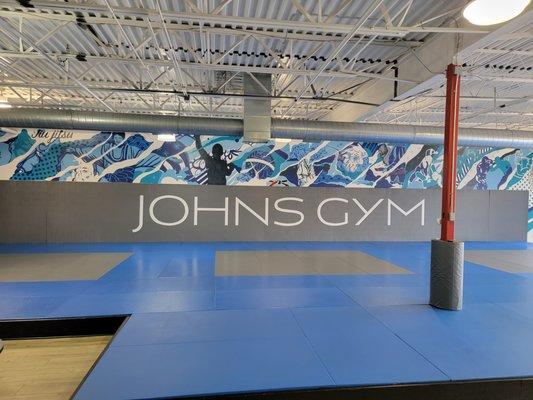 Jiu Jitsu Mat area