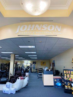 Full selection of massage chairs and cardio selection.