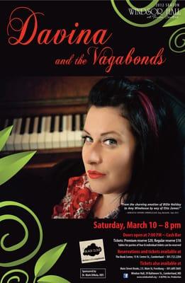 A crowd favorite - Davina and the Vagabonds.