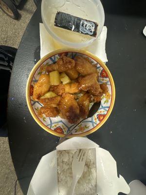 Pineapple chicken