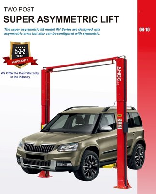 2 Post Clear Floor Car Lift 10000lb OH-10
 
 https://www.nhproequip.com/2-post-lift-clear-floor-10000lb-oh-10-amgo-hydraulics