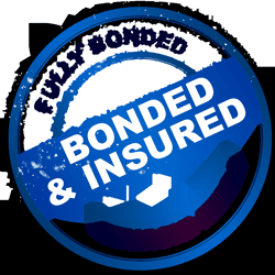 We are bonded & insured