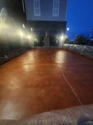 Stain Concrete