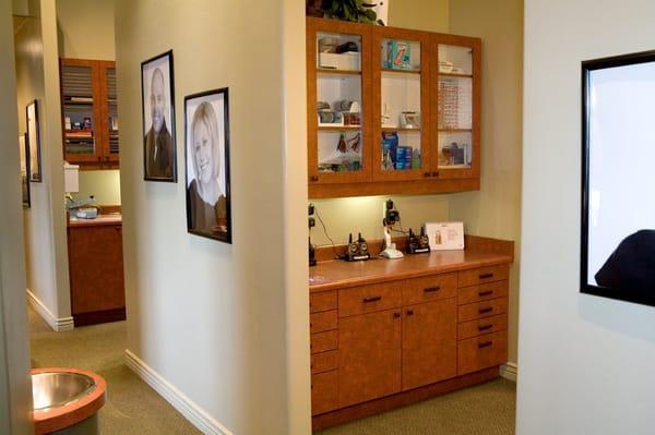 Comfortable setting in the dental office of Kevin Otteson, D.M.D., Chandler, Arizona, 85225