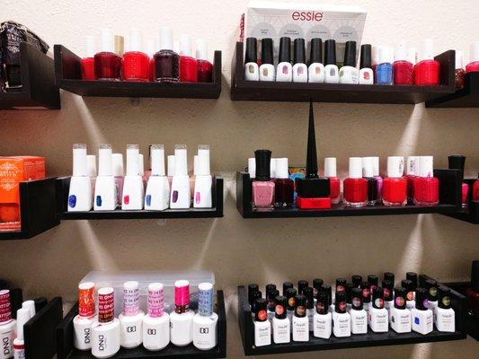 Nail colors and options