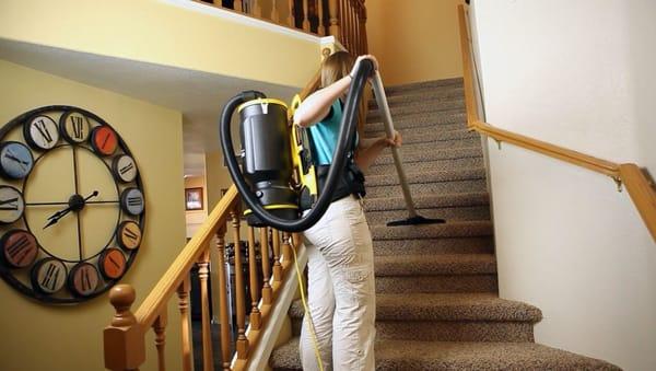 House Spouse uses a high-tech approach to ensure that our clients homes are as clean as they can be - including when vacuuming!