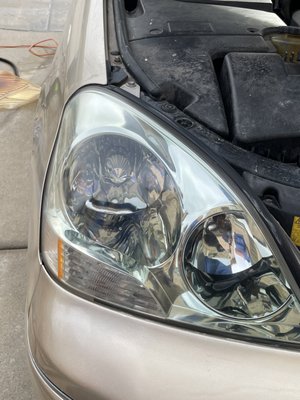 Restored Headlight