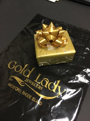 Complimentary gift-wrapping