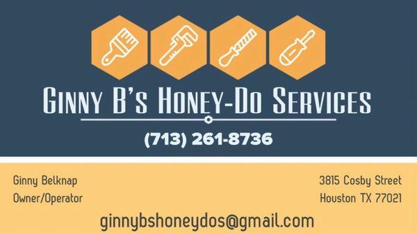 Ginny Bs Honey- Dos