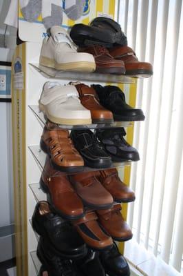 We carry Dr. Comfort diabetic shoes