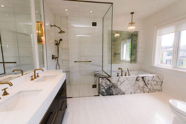 Bathroom renovation completed by Kitchen Art in Laguna Hills