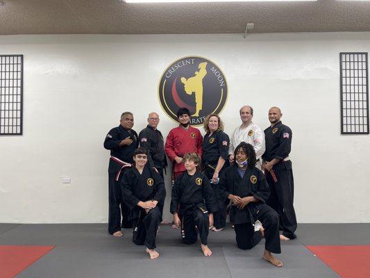 Recent Black Belt Promotion