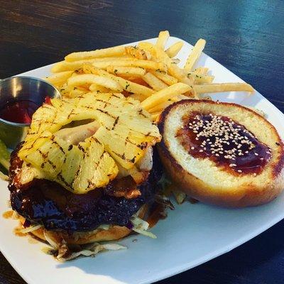 Teriyaki burger special