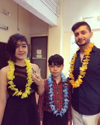 Our first piano duet at our Summer Recital 2017. Summer mood