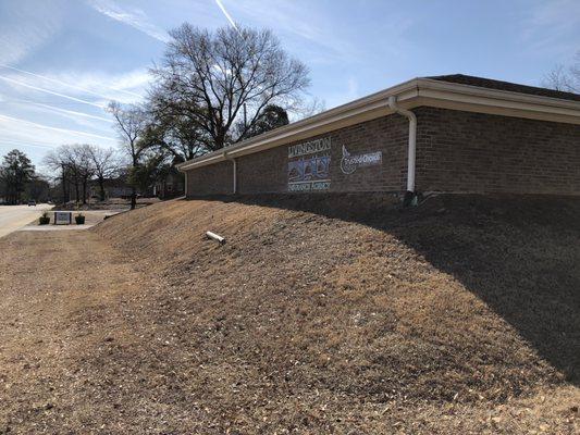 Sign Update at Livingston Insurance