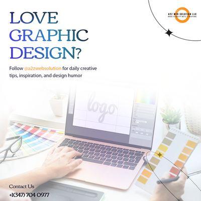 Graphic Design service by A2Z Web Solution LLC