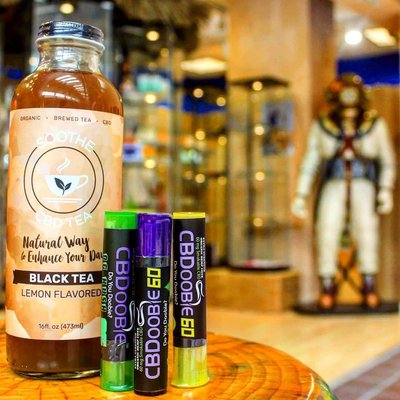 CBD pre-roll joints and CBD drinks, only at Deep Six CBD.