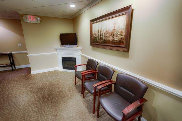 Amber Dental Waiting Room