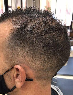 Men's fade