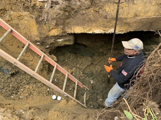 Removed Tank from under house leaving the foundation without damage