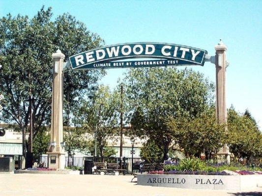 Redwood City Sign