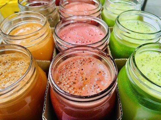 Raw Cold Pressed Juices