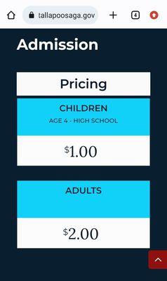 Pricing as of January 2023