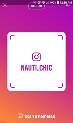 Instagram page