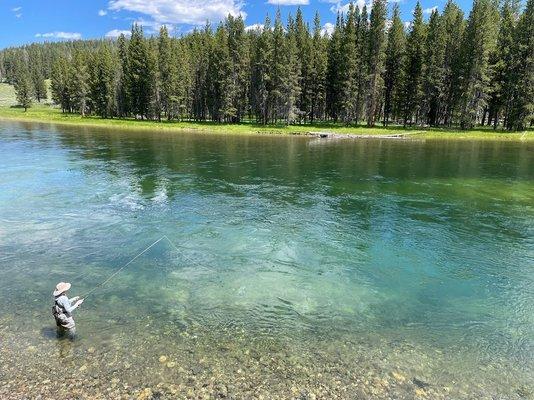 Full-day guided fly fishing trips in Yellowstone National Park. Call (406)580-7370 to book your trip now!