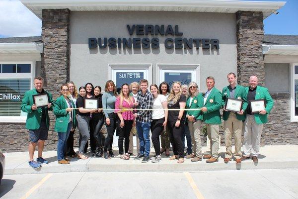 Ribbon Cutting For a Chillax Recovery.