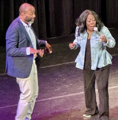 Joe Clair and Sheryl Underwood