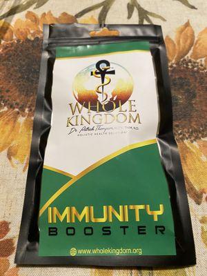 WHOLE KINGDOM WELLNESS
IMMUNITY BOOSTER