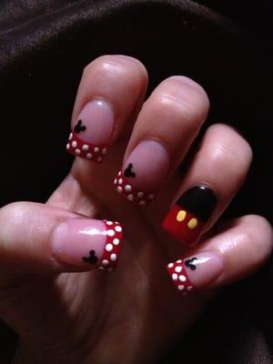 My Disney nails!