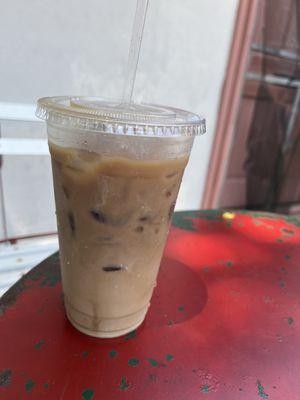 French Vanilla iced coffee