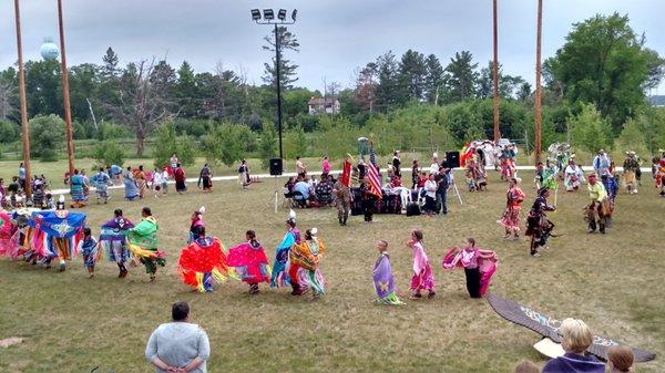 Waaswaanaging Indian Bowl Pow Wow - Cultural Historic Lac Du Flambeau Nation - Northwoods Wisconsin - Lake Superior Chippewa Indians