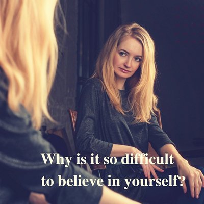 Believing in yourself means having faith in your own capabilities. It means believing that you CAN do anything you want.