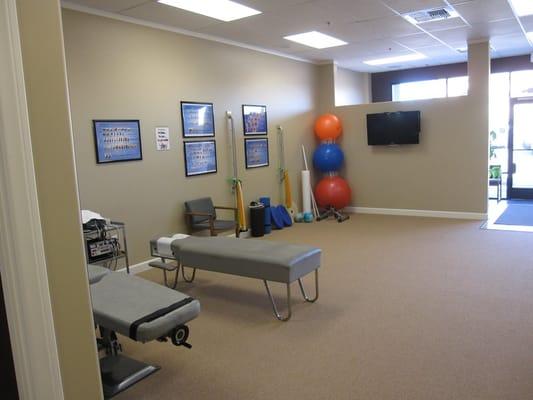 Therapy and progressive rehab area