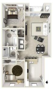 Two Bedroom Model